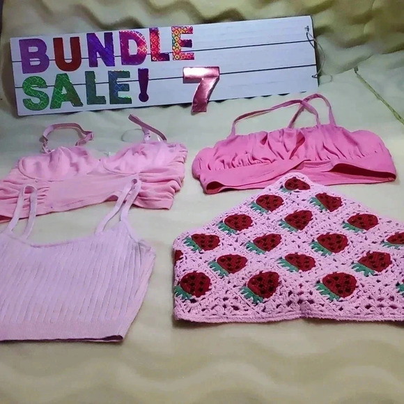 Pink bundle $5 "Don't miss out" - Picture 1 of 11